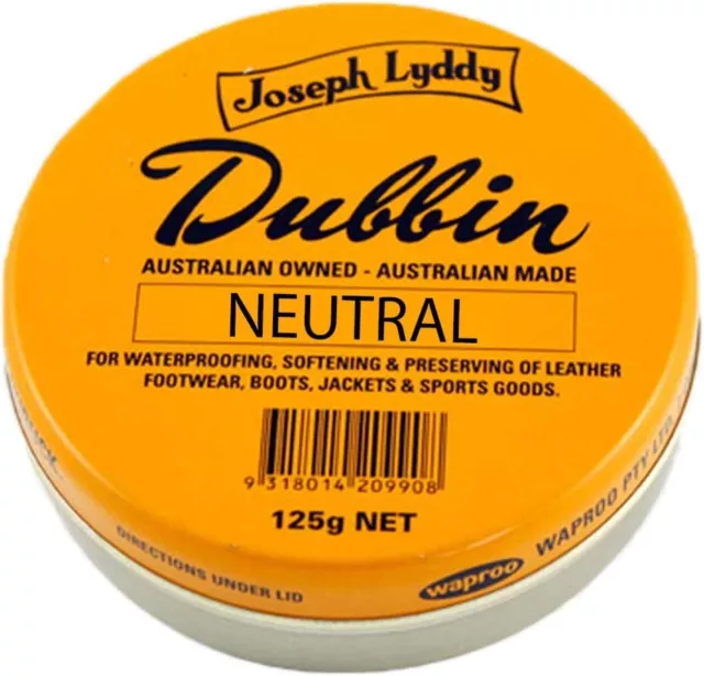 Jl Dubbin Neutral 125G  Original Joseph Lyddy Neutral Leather (FREE SHIPPING)