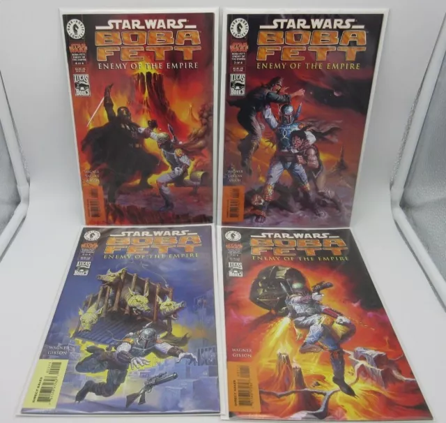 Star Wars Boba Fett: Enemy of the Empire #1,2,3,4 (1999) Dark Horse Comics, Set