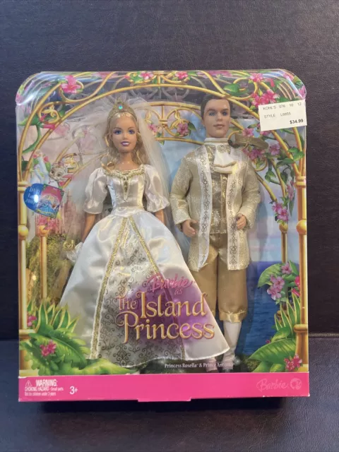 Barbie the Island Princess Rosella and Prince Antonio Wedding Gift Set Barbie the Island Princess Rosella and Prince Antonio Wedding Gift Set