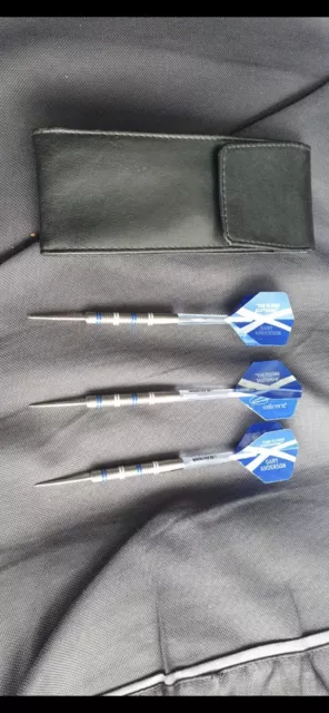 Gary Anderson Unicorn Darts With Leather Case