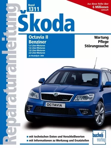 REPARATURANLEITUNG Skoda Octavia 2 Benziner Reparatur/BUCH Jetzt helfe ich mir