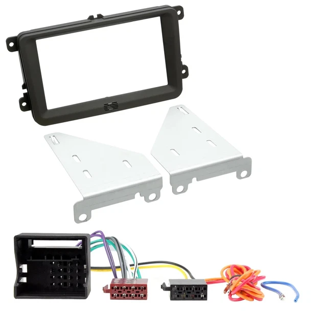 Panneau Moniteur Double DIN Pour Fiat Ducato / Peugeot Boxer - Neuf, Modèle 2446-TT, Italie