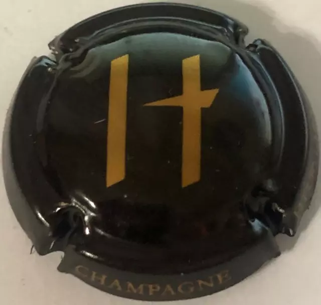 Capsule de champagne HEUCQ Guillaume (2. noir et or)