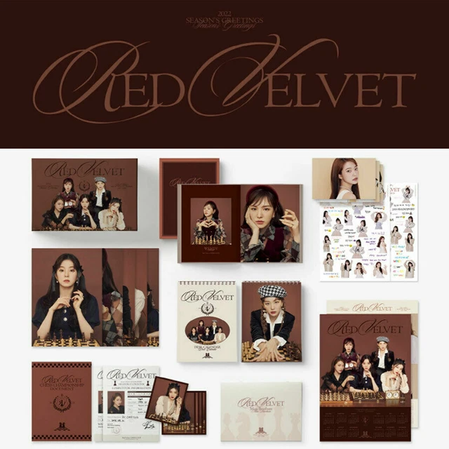 RED VELVET 2022 SEASON’S GREETINGS Calendar+Diary+Post Karte+Poster