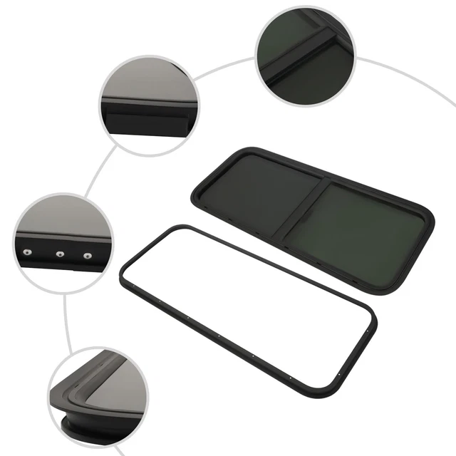 Wohnmobil Seitenfenster Mit Insektenschutz - Schiebefenster Für Caravan & Wohnwagen