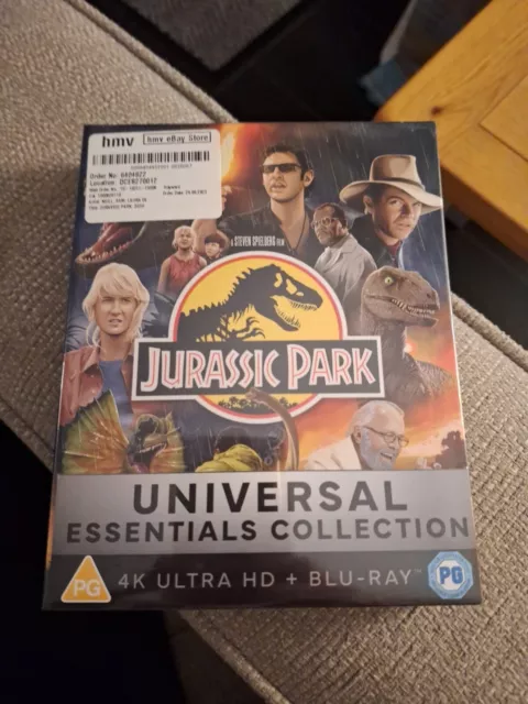 Jurassic Park - Universal Essentials Collection Limited Edition 4K Ultra HD  + Blu-ray + Digital [4K UHD]