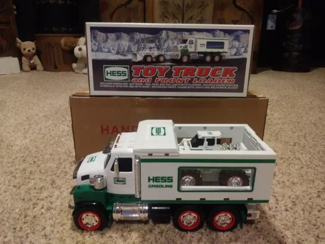 Hess Toy Truck And Front Loader 2008 No Reserve