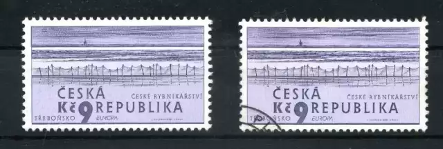 Briefmarken Tschechische Republik 289 postfrisch + gestempelt Europa 2001 BR577