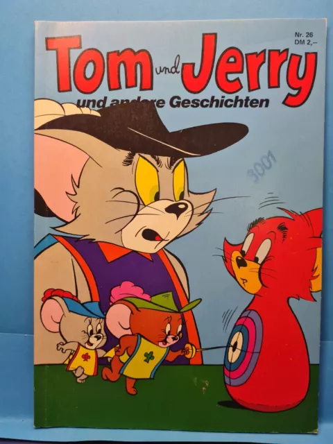 TOM und Jerry  und andere Geschichten Nr. 26 TOP ungelesen Z 0-1/1 1970  (1181)
