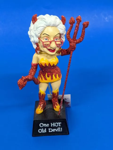 Westland Giftware Biddys Figurine "One Hot Devil" Little Old Biddys.