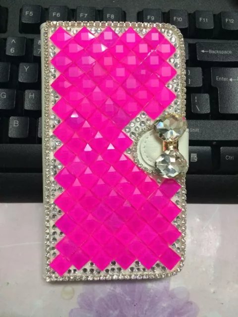 Bling Leather Book Flip Wallet Case for iPhone  XR XS MAX 11 12 13 14 Pro Max SE