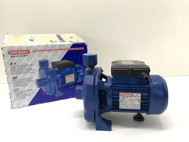 Speroni® Pompa Centrifuga Elettrica 22x230 Hz 50