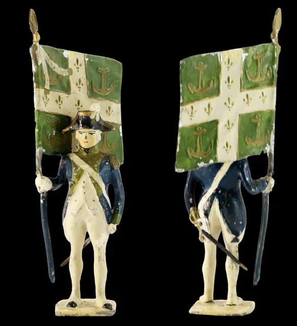 VERTUNNI - Figurine de plomb à cheval Hussard Autrichiens