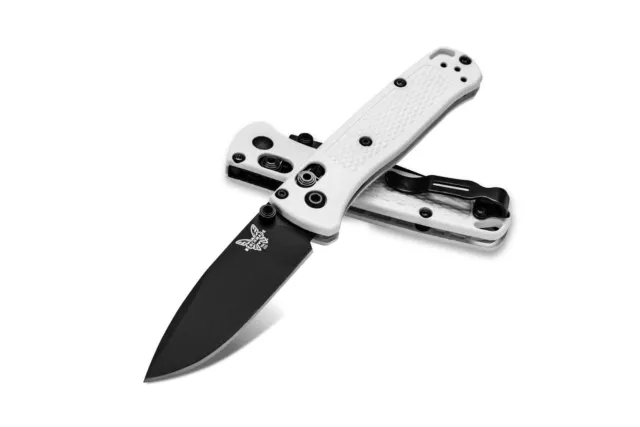 Benchmade Mini Bugout 533BK-1 2.82" CPM-S30V Blade White Grivory Handle W/ Clip