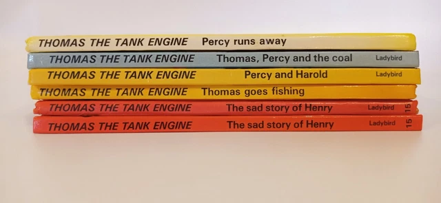 THOMAS THE TANK Engine & Friends Ladybird Book Bundle of 5 Set Vintage ...