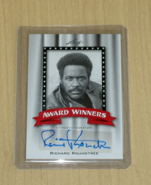 2011 Leaf Pop Century Award Winners autograph auto Richard Roundtree SHAFT