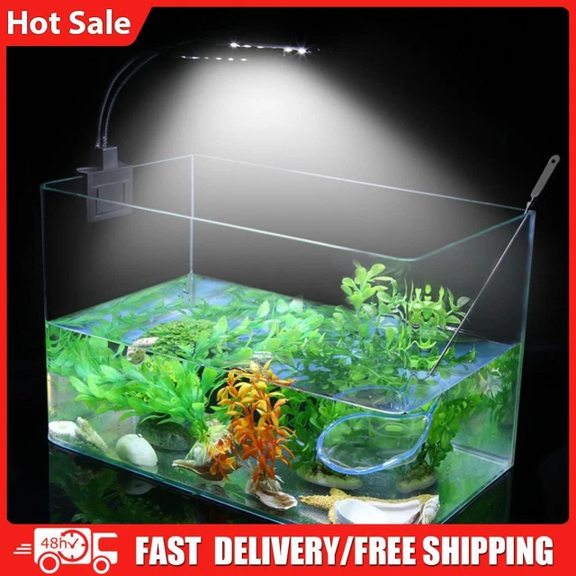 15W LED Waterproof Aquarium Light for Fish Tank Aquatic Lighting Clip-On Lamp