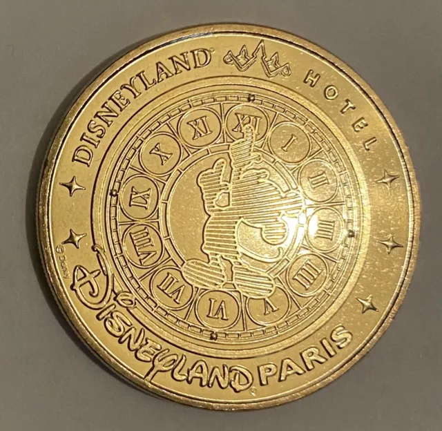 Jeton / Médaille touristique de la Monnaie de Paris Disneyland Hôtel 2024