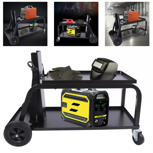 Industrial Welding Tool Cart Large Capacity Garage Mechanic Rolling Tool Trolley