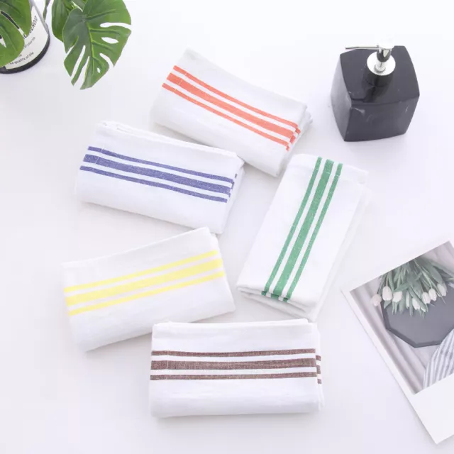 10 Pcs Large Kitchen Tea Hand Towels 100% Cotton Heavy Duty Dish Cloth 73x43cm