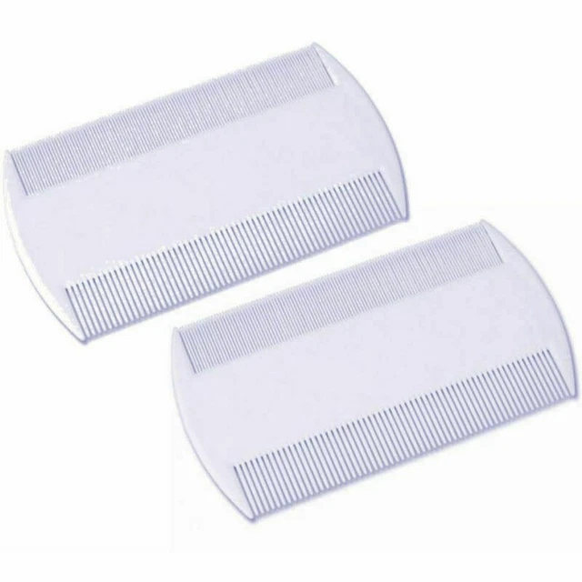 USA Durable Double Sided Nit Combs For Head Lice Detection Comb Pet Dog Flea 3