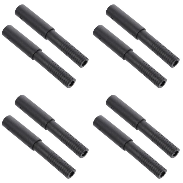 8 Pcs Golfs Club Extension Rod Graphite Shaft Extender Stick