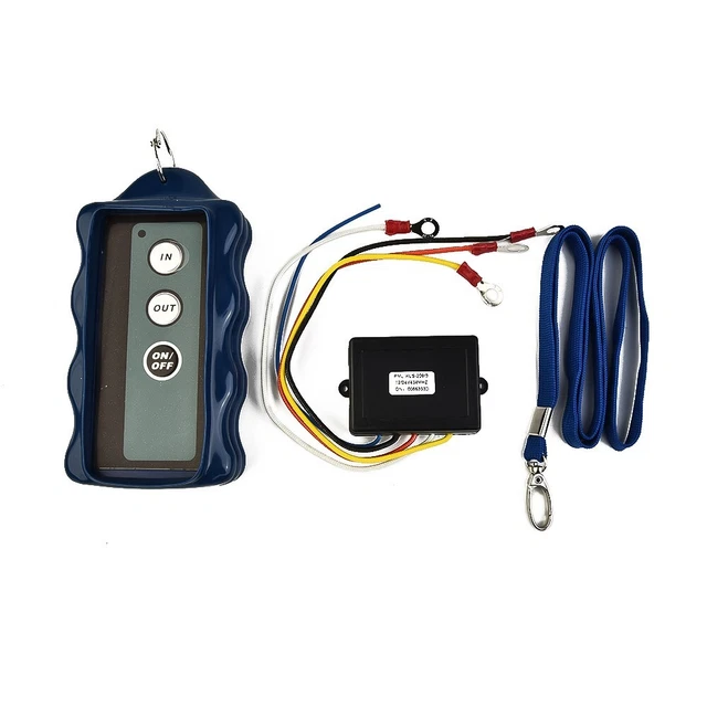 Comando telecomando portatile 6F22 9 V. interruttore verricello wireless 9-30 V
