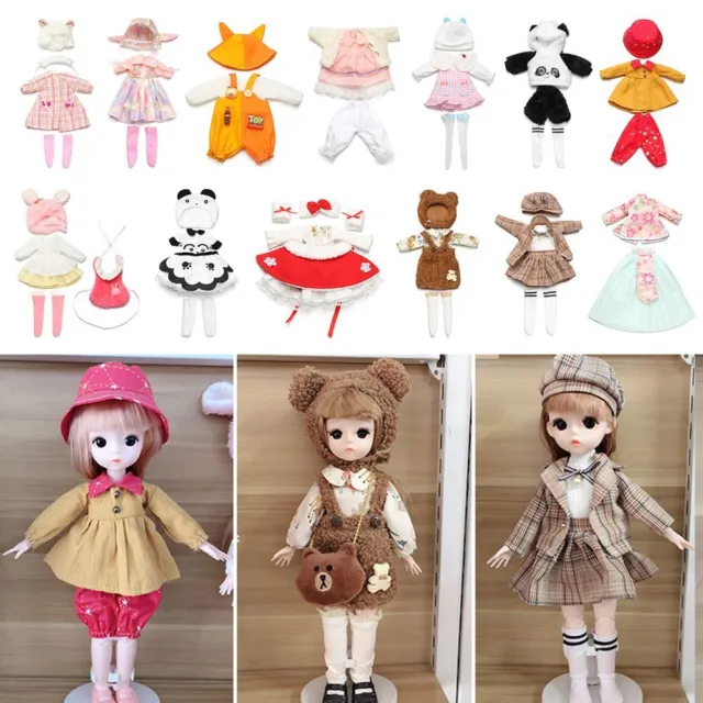 Clothes and Accessories Doll Costume Suit Clothes Dress Changing Dressing Game