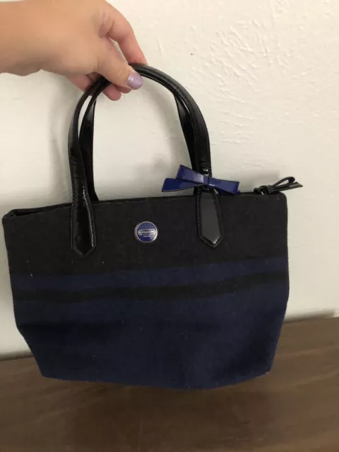 Coach Wool/Flannel Purse