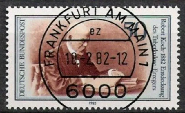 BUND Nr.1122 Robert Koch 1982 Vollstempel ffm