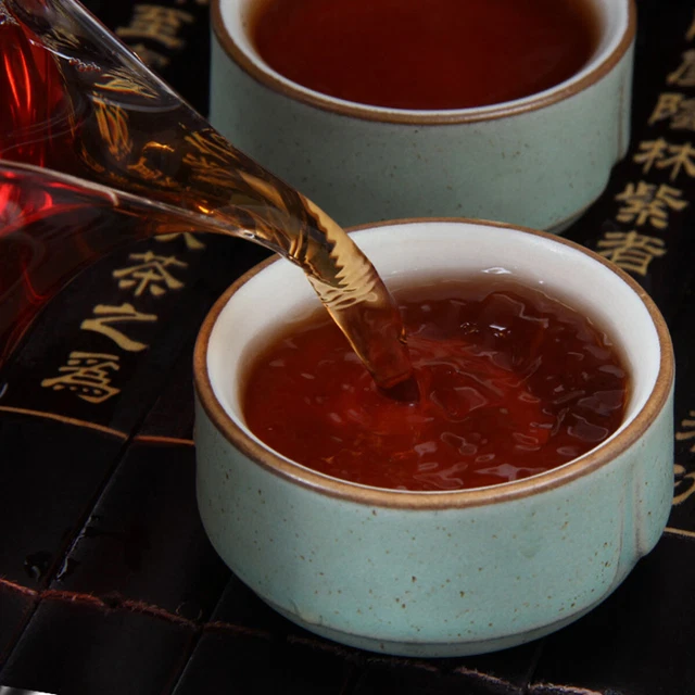 Ripe Puerh Tea Yunnan 357g Pu-erh Cooked Tea Banzhang Cake Healthy Food Chinese