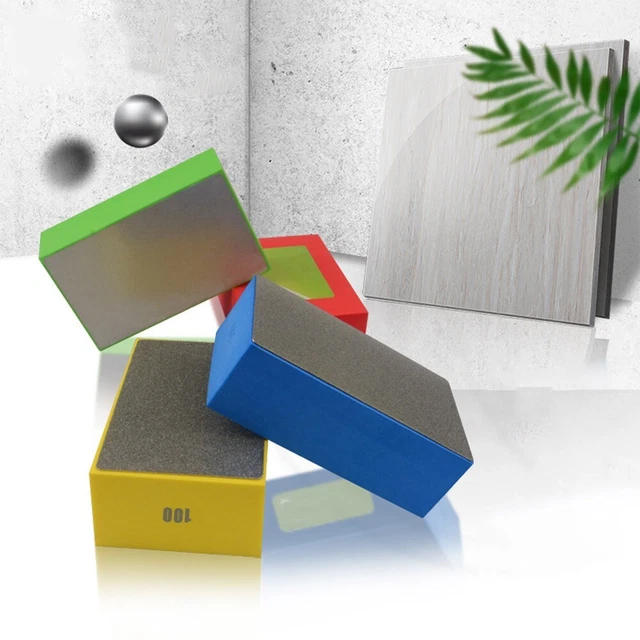 Bloc de coussinets à main de meulage diamant de haute qualité pour verre et ma