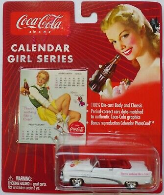 1953 BUICK SUPER  Coca-Cola Calendar Girl Series by Johnny Lightning