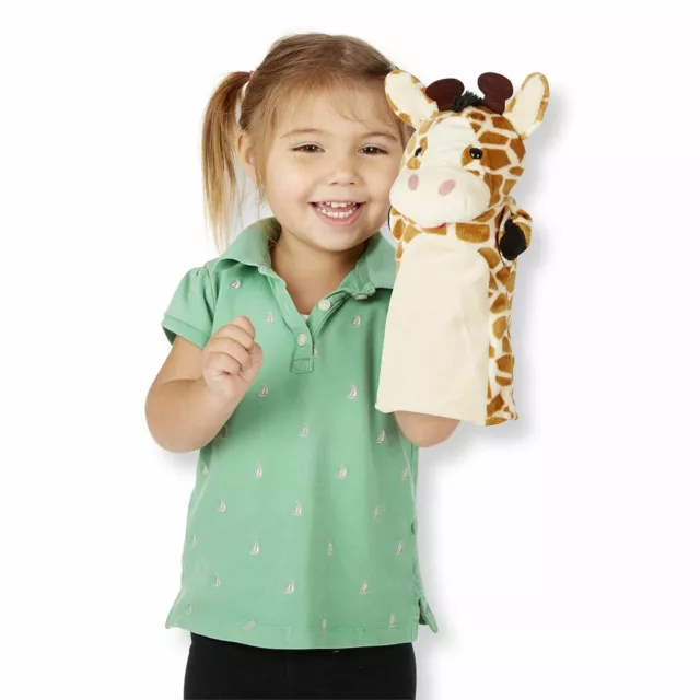 Melissa & Doug Zoo Friends Hand Puppets 2