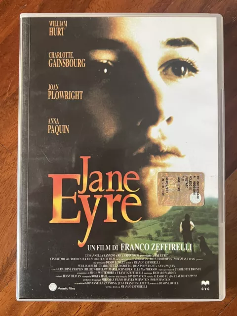 DVD Jane Eyre 1995 Di Franco Zeffirelli Ed CVC Fuori Catalogo Raro Ottimo