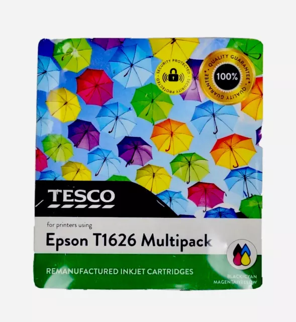 Epson T1626 Printer Ink Inkjet Multipack Tesco Cartridges