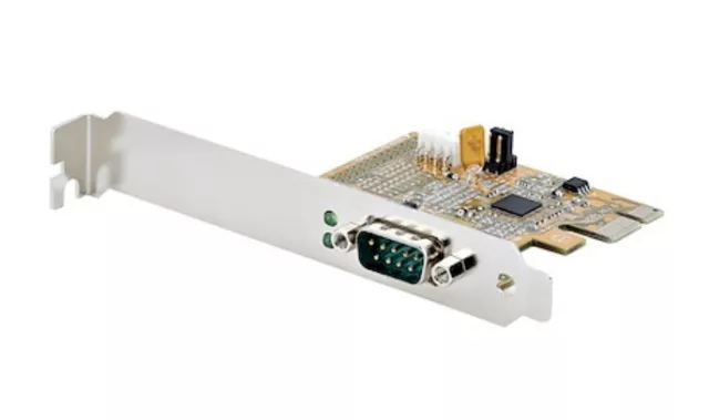 1-Port PCI Express Serial Card, PCIe to RS232 (DB9) Serial Interface Card