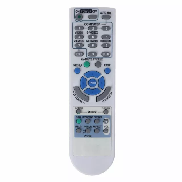 Remote Control for NEC V300WG V300X V311W V311X VE280 VE280X VE281 VE281X