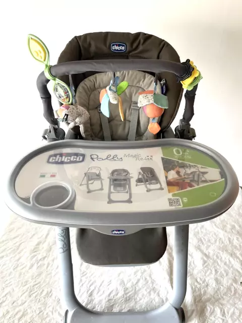 Chicco Polly Magic Relax Trona Evolutiva para Bebés y Hamaca Apta de 0 hasta 3