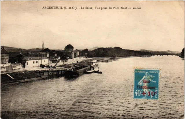 CPA Argenteuil (S.-et-O.) - La Seine, Vue prise du Pont Neuf en amont (290714)