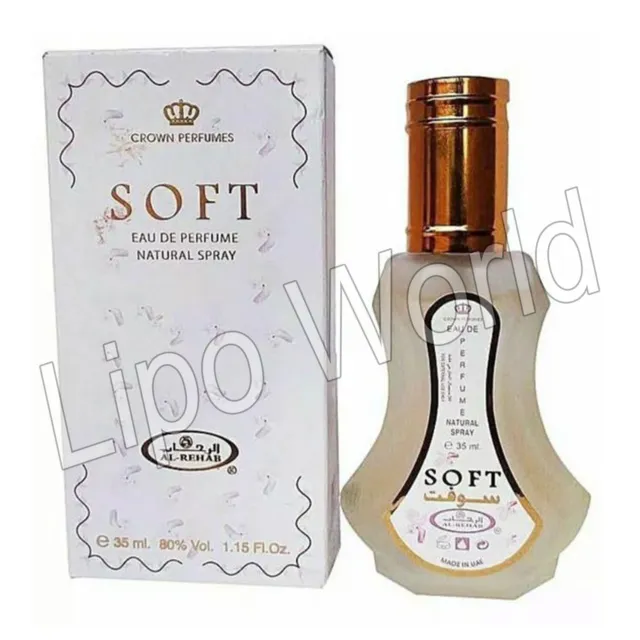 **NEU** Al-Rehab Soft Eau de Parfum Spray 35ml Parfüm orientalisch süß gourmand