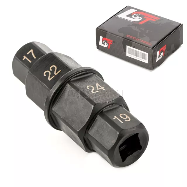 Creux Hexagonal Écrou 17-24 MM Socket Arbre de Roue pour Aprilia