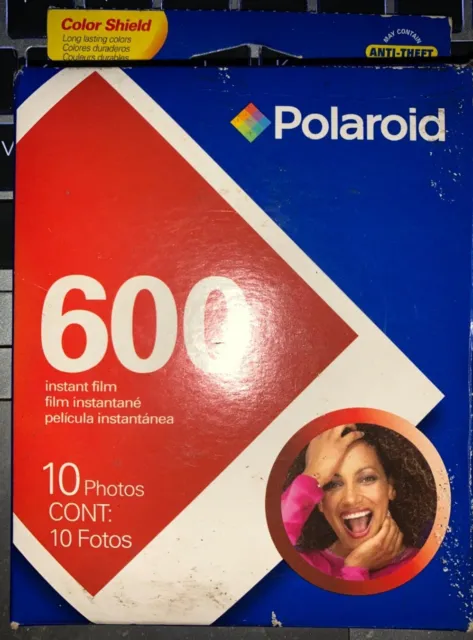 Polaroid 600 Instant Film 10 Photo Pack Expired 10/08 New Sealed Old Stock