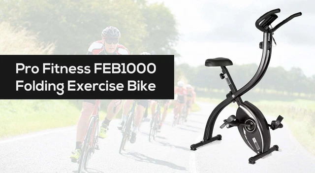 PRO FITNESS FEB1000 Folding Exercise Bike 57.99 PicClick UK