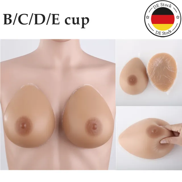 Une paire de en silicone formes de seins faux boobs pour travessier mastectomi