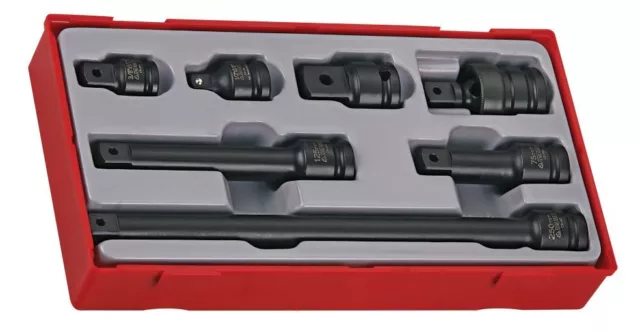 Teng Tools TT9207 | 7 Piece 1/2" Drive Impact Socket Accessory Set