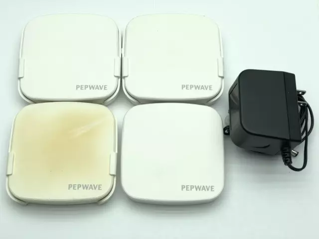 Lote de 4 Peplink Pepwave AP One AC Mini Malla WiFi Punto de Acceso APO-AC-MINI