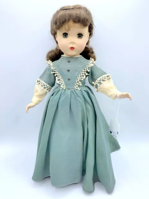 (B) Madame Alexander 14" Doll Vintage Hard Plastic Little Women Jo 1950'S