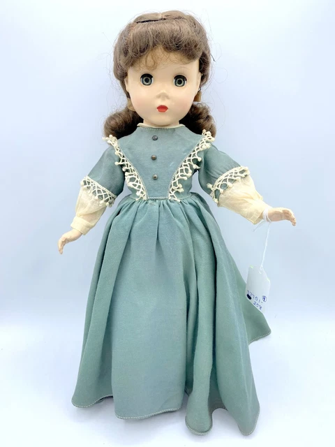 (B) Madame Alexander 14" Doll Vintage Hard Plastic Little Women Jo 1950'S