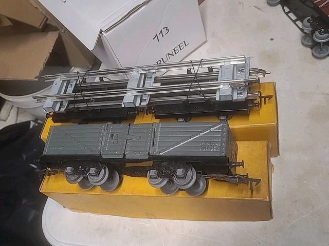 Wagon Plate-forme JEP échelle O – Réf 4691 – Année 1952 – Bon état – Train Ancien